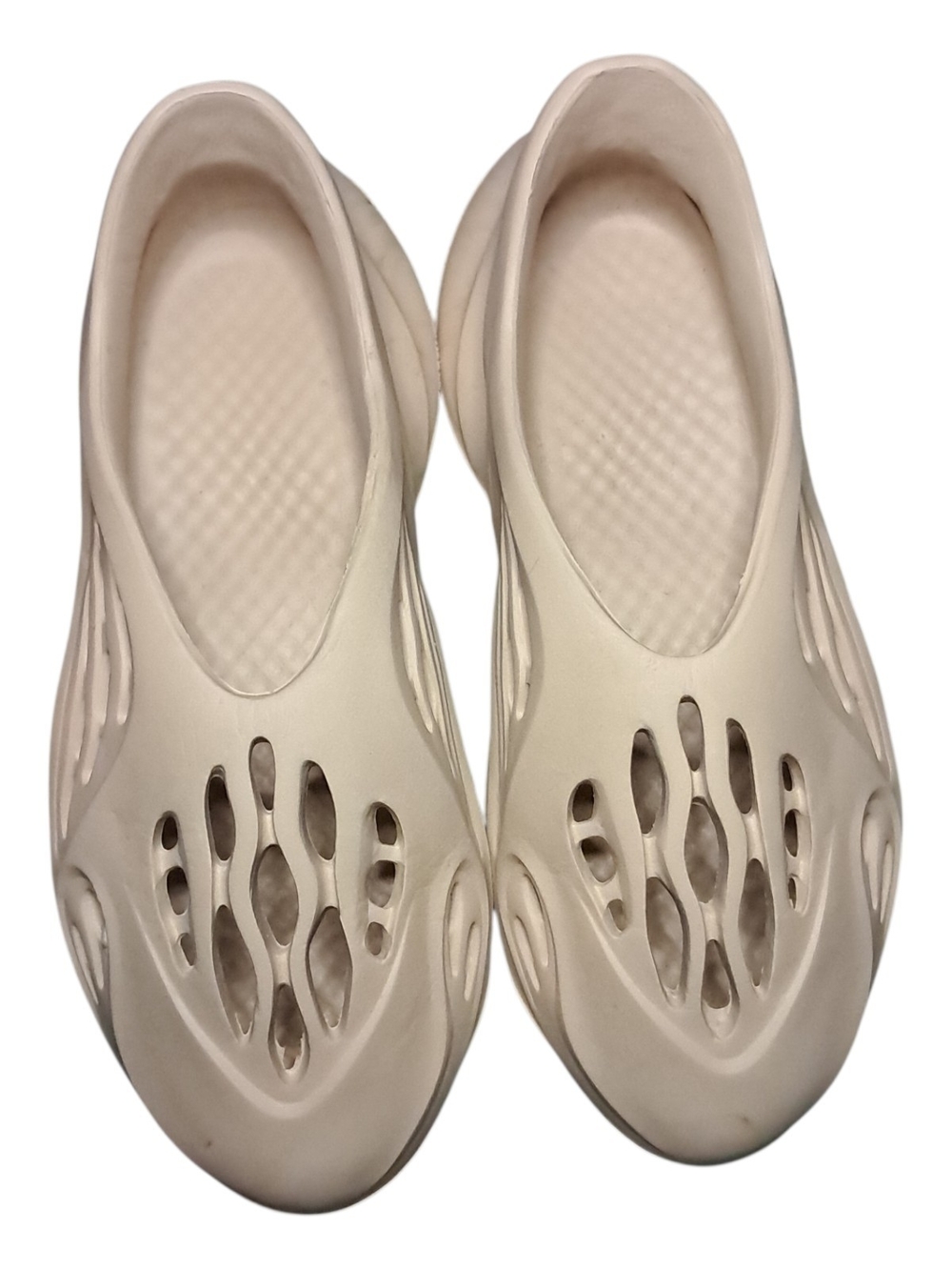 Beige Slip-On Foam Clogs